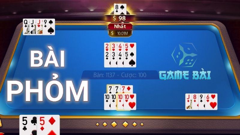 Bài phỏm mang đến nhiều trải nghiệm thú vị cho người chơi